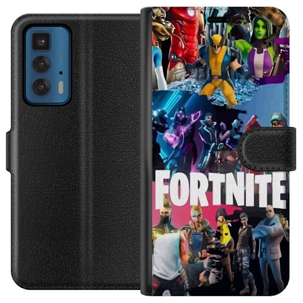 Motorola Edge 20 Pro Tegnebogsetui Fortnite