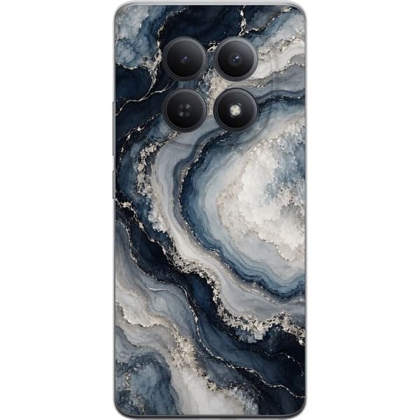 Kompatibelt Mobildeksel til Xiaomi Redmi Note 15 Pro+ Nattagat blå