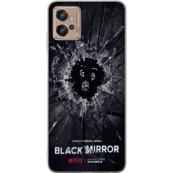 Motorola Moto G32 Genomskinligt Skal Black Mirror Sci-Fi Netfl