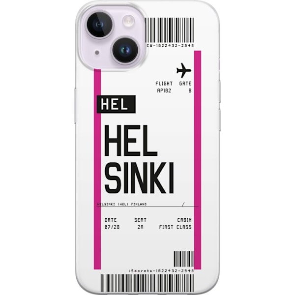 Apple iPhone 15 Gennemsigtig cover Helsingfors