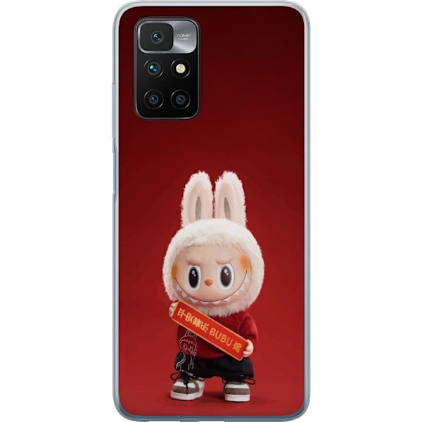Xiaomi Redmi 10 Läpinäkyvä kuori Pop Mart The Monsters Labu