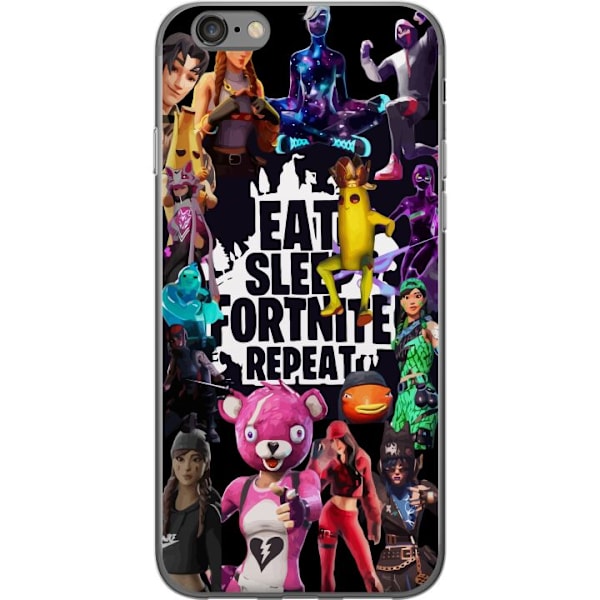 Apple iPhone 6s Gennemsigtig cover Fortnite