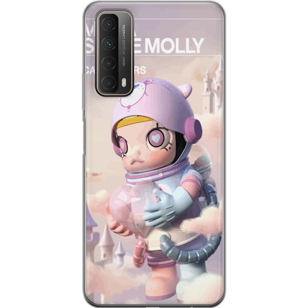 Huawei P smart 2021 Genomskinligt Skal Mega Space Molly Care Bears Series - Share Bear Edition