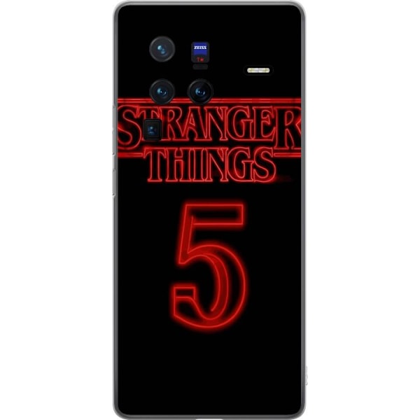 vivo X80 Pro Genomskinligt Skal Stranger Things 5