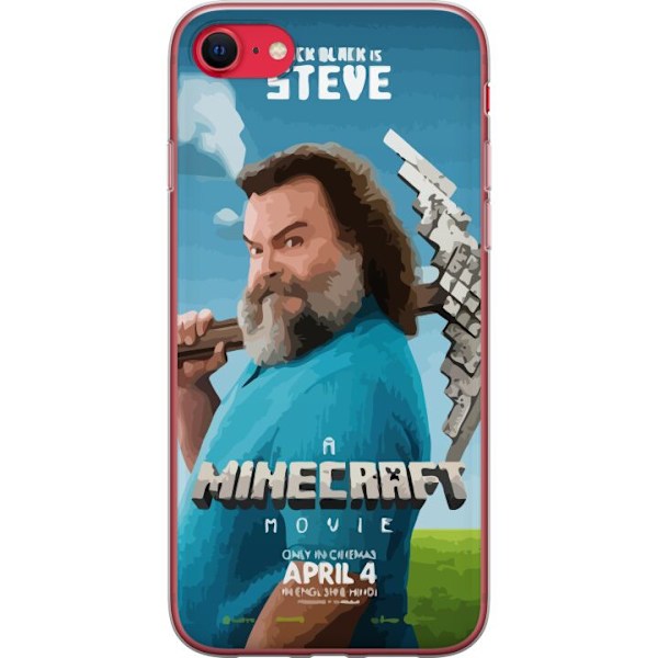 Apple iPhone SE (2020) Läpinäkyvä kuori Minecraft-elokuva