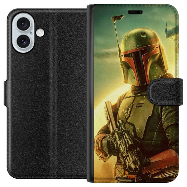 Apple iPhone 16 Plus Lommeboketui Boba Fett