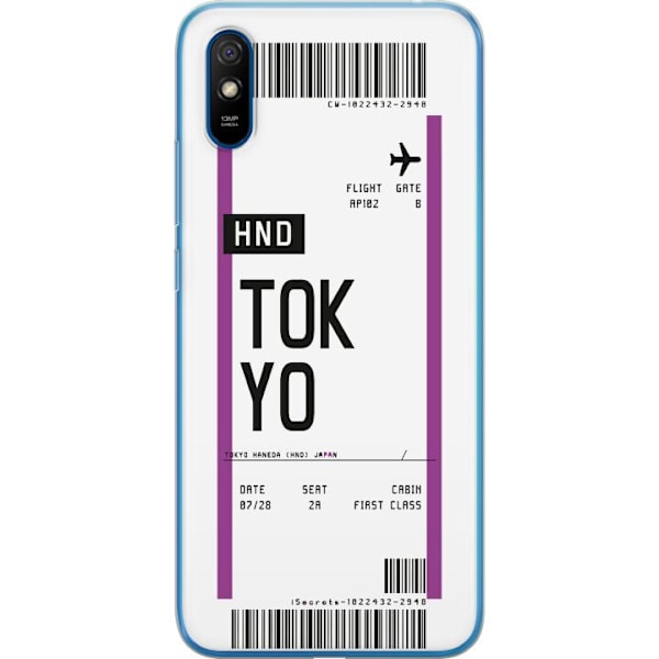 Xiaomi Redmi 9A Gennemsigtig cover Tokyo