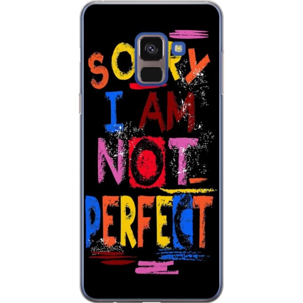 Samsung Galaxy A8 (2018) Läpinäkyvä kuori Sorry