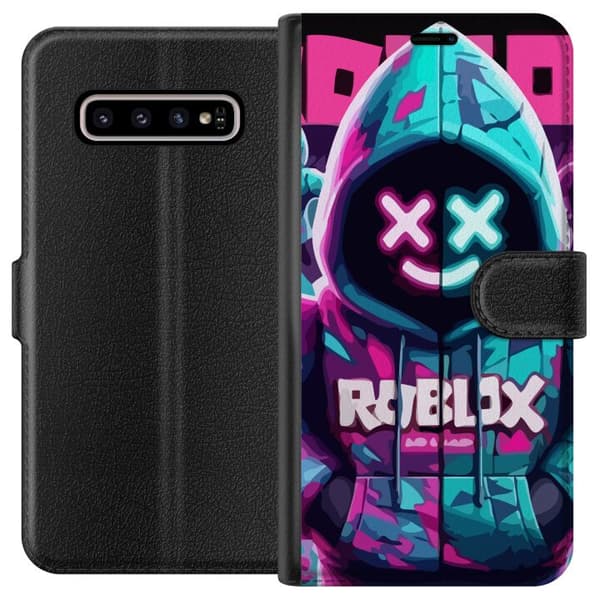 Kompatibelt Lommeboketui til Samsung Galaxy S10+ Roblox