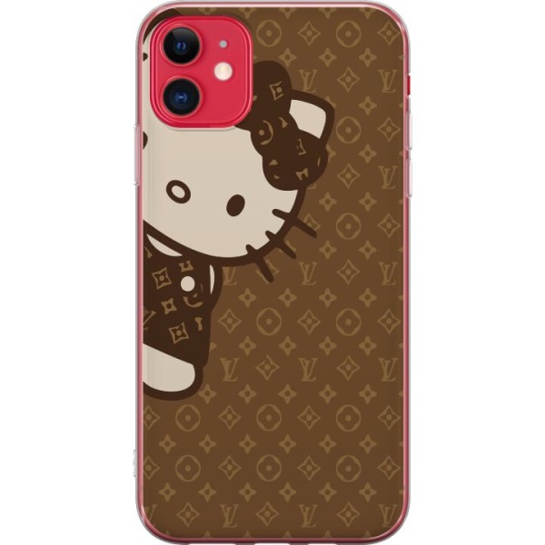 Apple iPhone 11 Gennemsigtig cover Hello Kitty - LV
