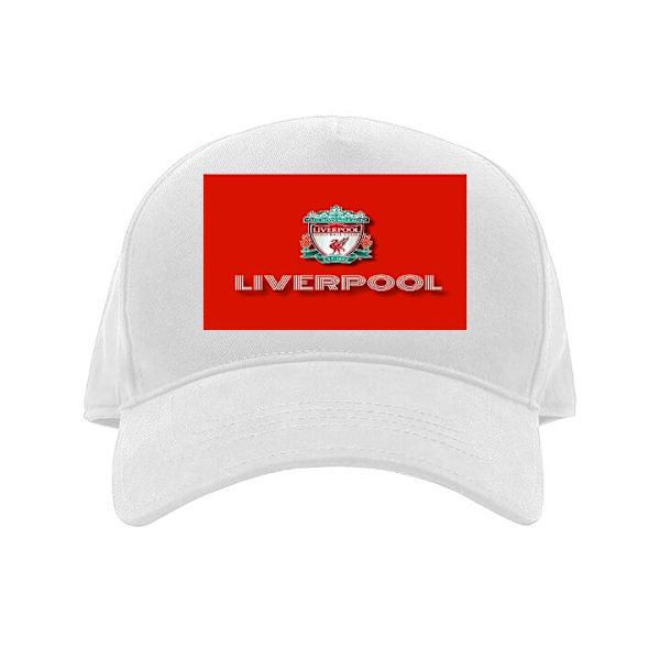 Caps for Voksen | Klassisk Justerbar Caps Liverpool hvit Voksen