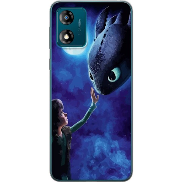 Motorola Moto E13 Gennemsigtig cover Dragetræneren