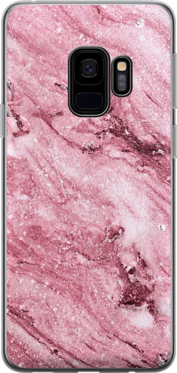 Kompatibelt Mobildeksel til Samsung Galaxy S9 Glitrer Marmor