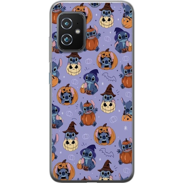 Asus Zenfone 8 Gjennomsiktig deksel Stitch halloween