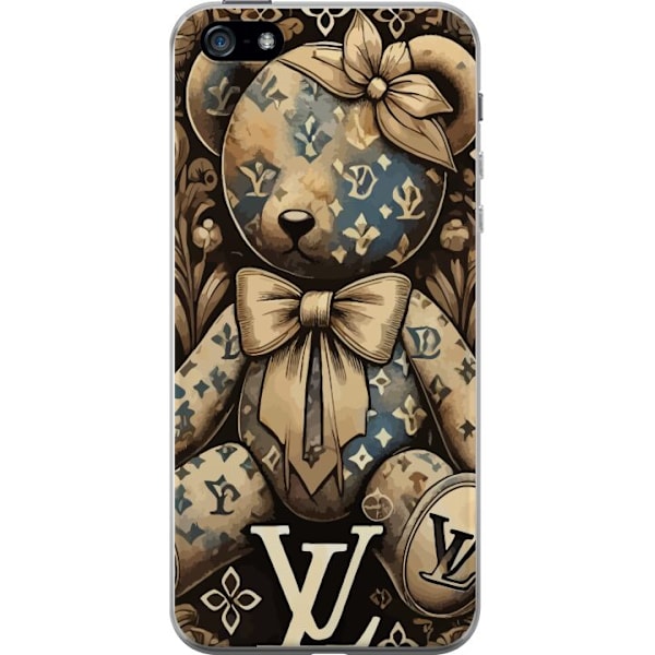 Apple iPhone 5 Genomskinligt Skal Teddy Vuitton