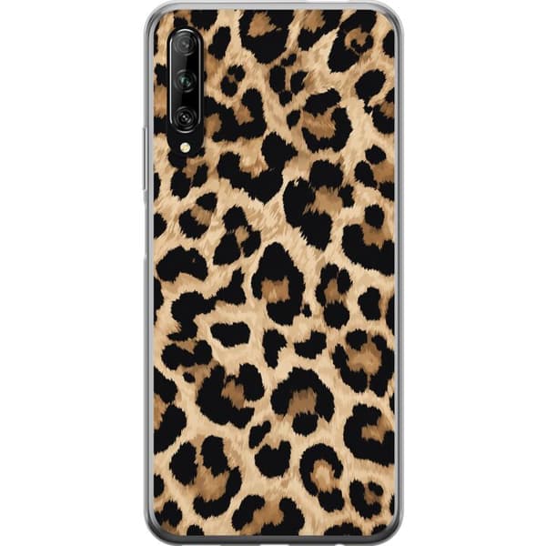 Kompatibelt Mobilskal till Huawei P smart Pro 2019 Bruna leopardfläckar brun