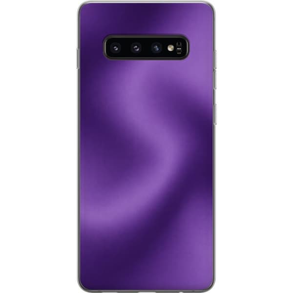 Kompatibelt Mobildeksel til Samsung Galaxy S10 Lilla dis lila