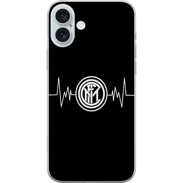 Apple iPhone 16 Plus Genomskinligt Skal Inter Milan