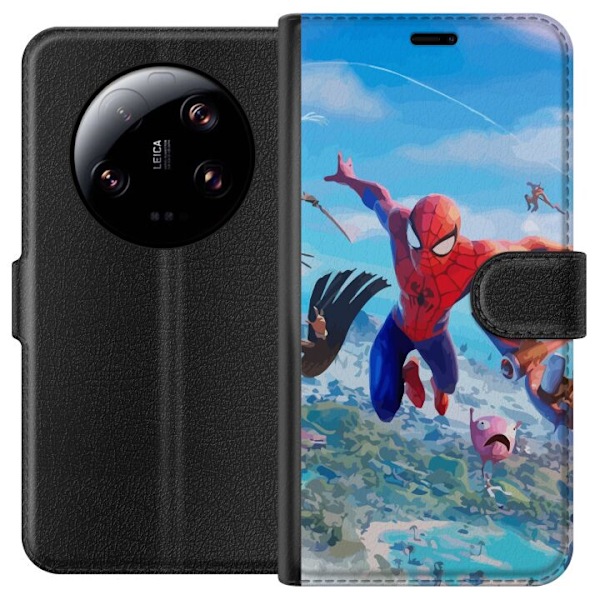 Xiaomi 13 Ultra Lompakkokotelo Fortnite Spiderman