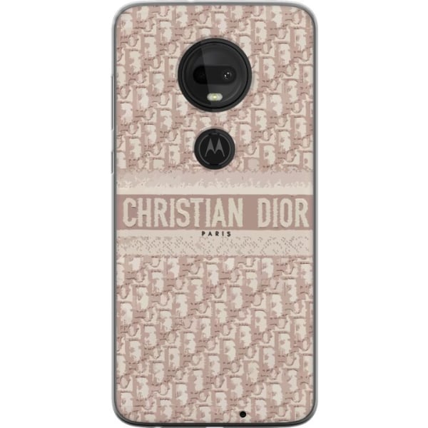 Motorola Moto G7 Gennemsigtig cover Dior Paris