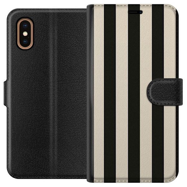 Apple iPhone XS Max Plånboksfodral Line Flow