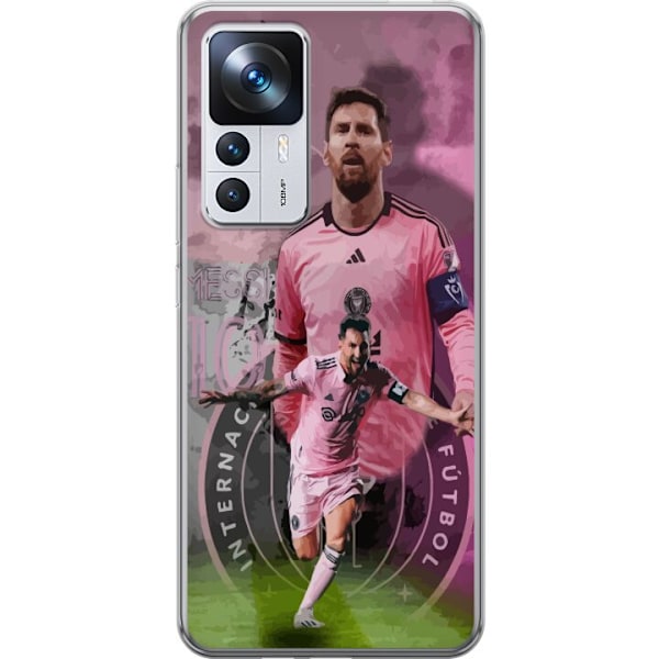 Xiaomi 12T Gennemsigtig cover Messi