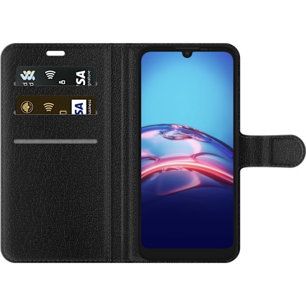 Motorola Moto E6i Lompakkokotelo Värien räjähdys