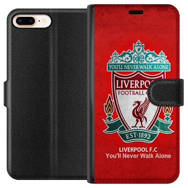 Apple iPhone 8 Plus Lompakkokotelo Liverpool