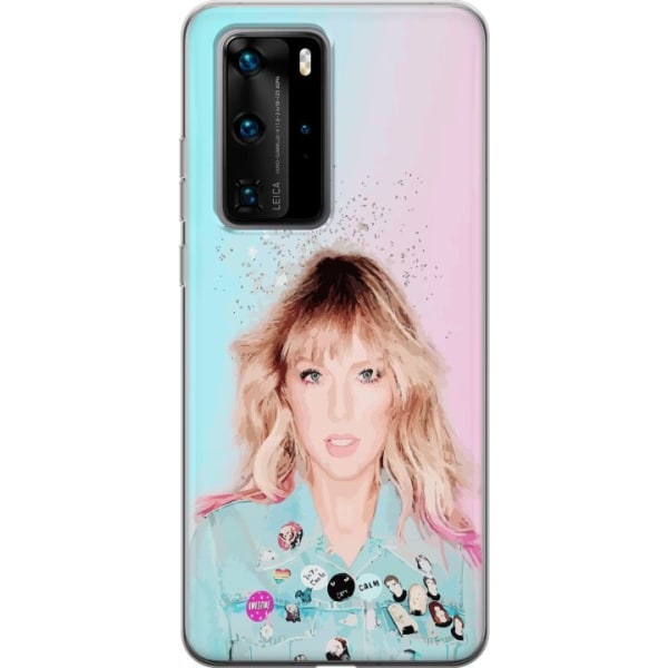 Huawei P40 Pro Gennemsigtig cover Taylor Swift Poesi