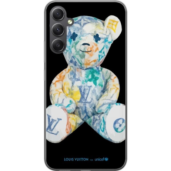 Samsung Galaxy A15 5G Läpinäkyvä kuori LV TEDDY