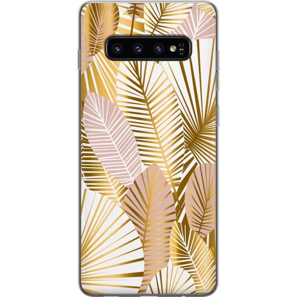 Kompatibelt Mobildeksel til Samsung Galaxy S10 Gull