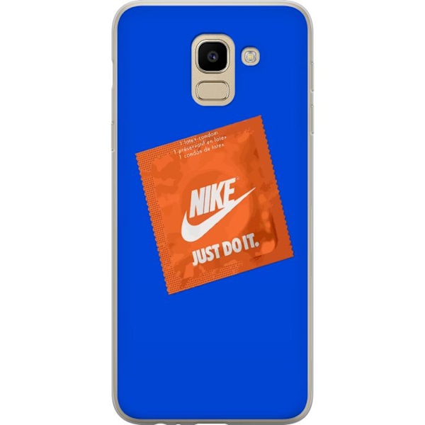 Samsung Galaxy J6 Genomskinligt Skal Nike