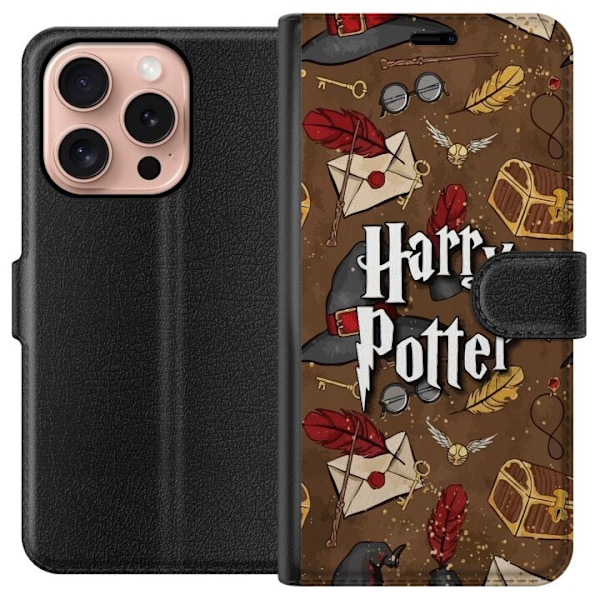 Apple iPhone 16 Pro Lompakkokotelo Harry Potter