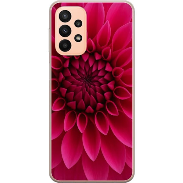 Samsung Galaxy A23 5G Gennemsigtig cover Rosecore
