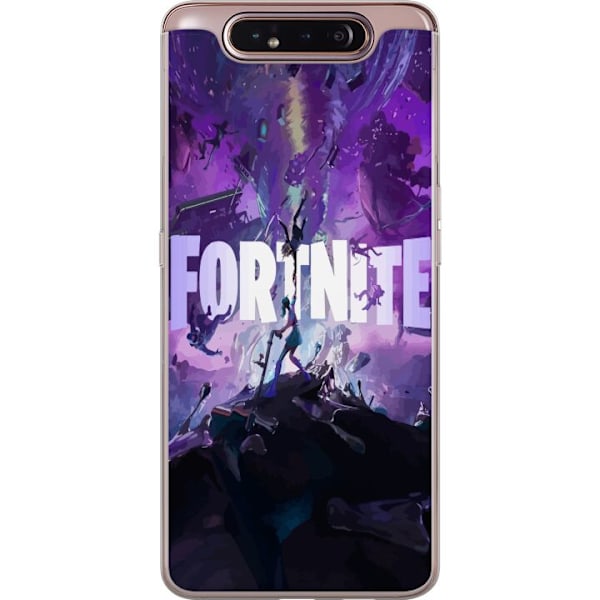 Samsung Galaxy A80 Gjennomsiktig deksel Fortnite