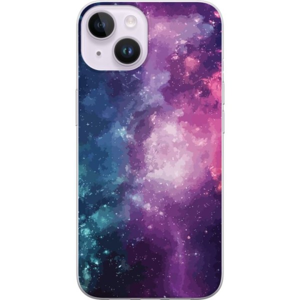 Apple iPhone 15 Genomskinligt Skal Nebula