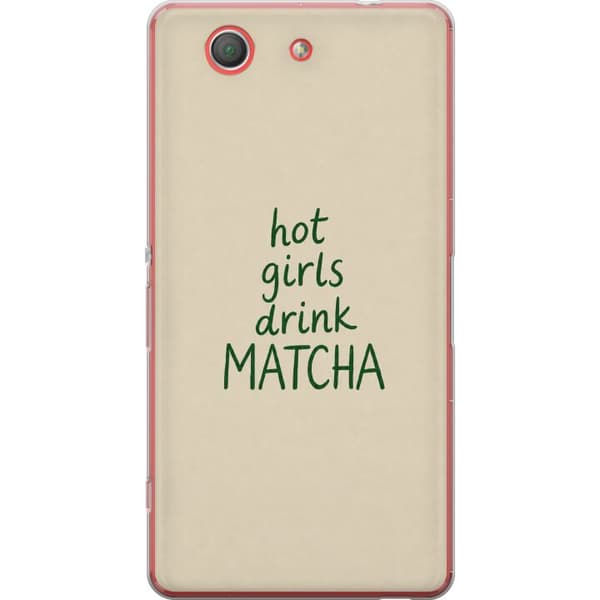 Kompatibelt Mobildeksel til Sony Xperia Z3 Compact Matcha-jenter beige