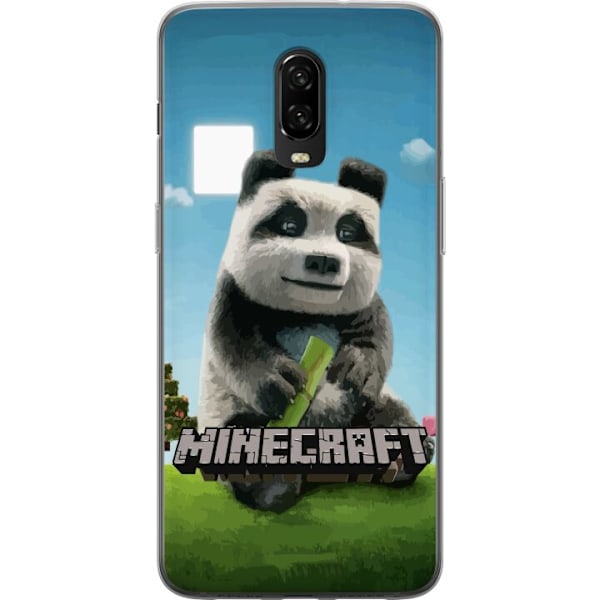 OnePlus 6T Läpinäkyvä kuori A Minecraft Movie