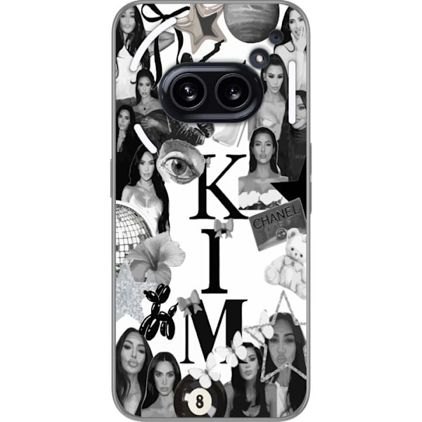 Nothing Phone (2a) Plus Läpinäkyvä kuori Kim Kardashian – Aesthetic Look 2025