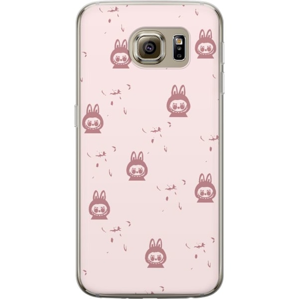 Samsung Galaxy S6 Gjennomsiktig deksel Labubu Neon Pop - Neonf