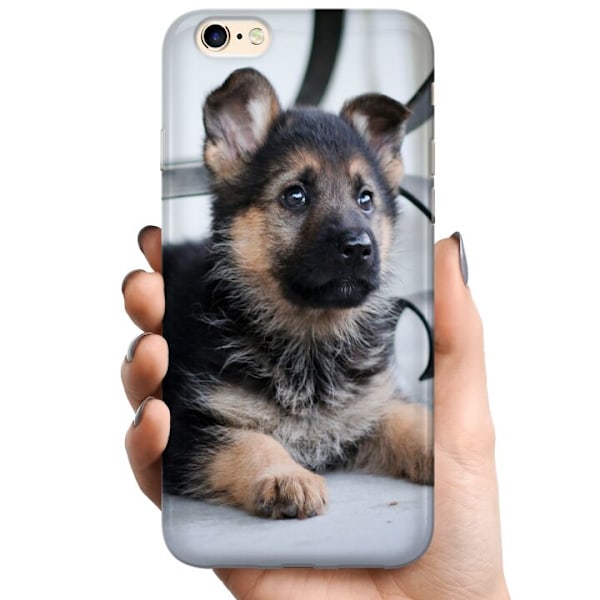 Apple iPhone 6s TPU Matkapuhelimen kuori Saksanpaimenkoira Puppy
