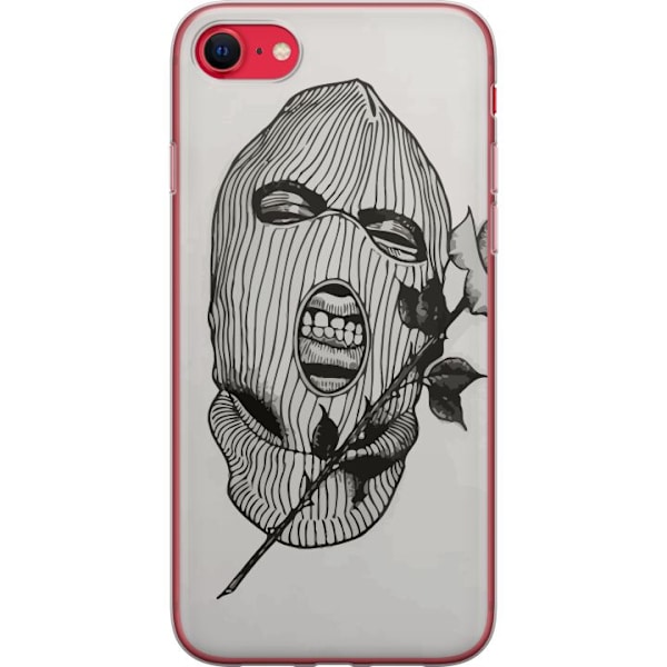Apple iPhone 7 Läpinäkyvä kuori Hiihtomaski Ros Katutyö Muotoilu Graafinen Kuvio Jännitys Kaupunkityyli Katutaidetta Naamiaiset Symboli