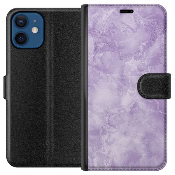 Kompatibel Tegnebogsetui til Apple iPhone 12 mini Marmelade