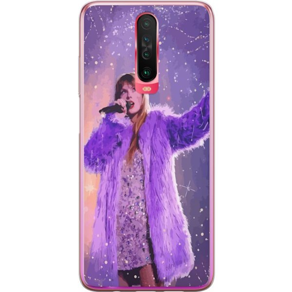 Xiaomi Redmi K30 Gennemsigtig cover Taylor Swift