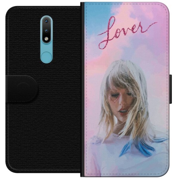 Nokia 2.4 Lompakkokotelo Taylor Swift - Lover