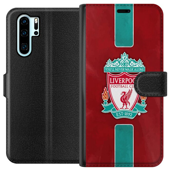 Huawei P30 Pro Plånboksfodral Liverpool FC – Klassisk Fotbo