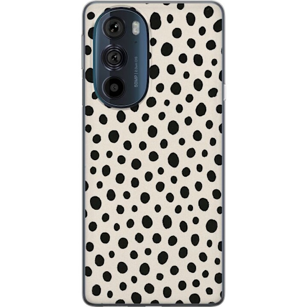 Motorola Edge 30 Pro Läpinäkyvä kuori Dot Dance