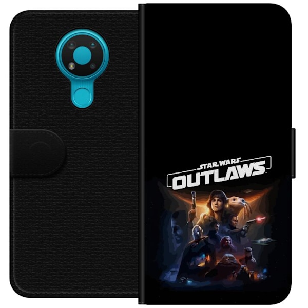 Nokia 3.4 Lompakkokotelo Star Wars Outlaws