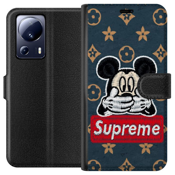 Xiaomi 13 Lite Lommeboketui OOPS mickey