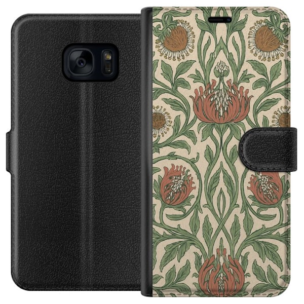 Samsung Galaxy S7 Lompakkokotelo Petali Yksityiskohdat